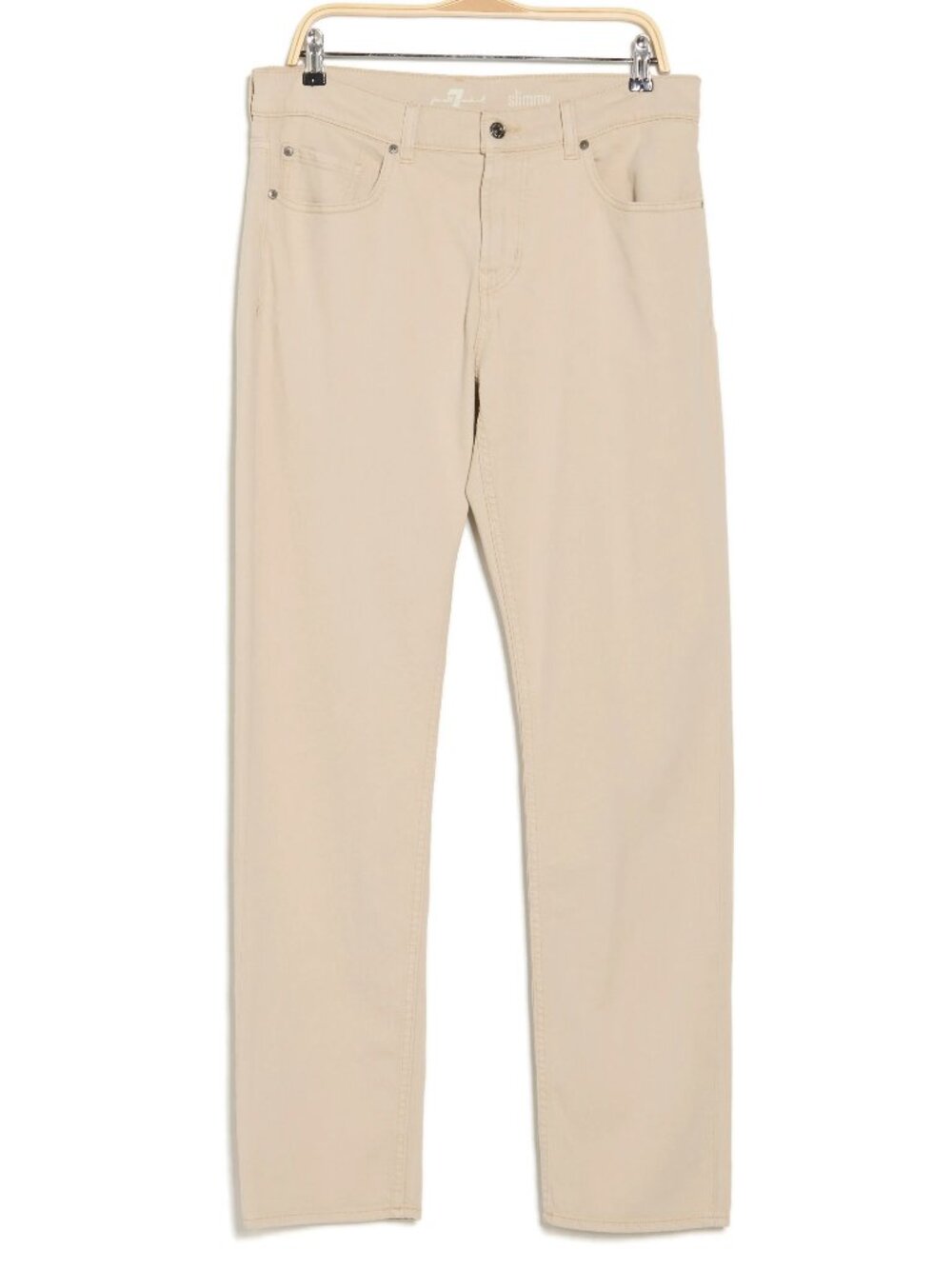 7 For All Mankind Slim Fit Pants Size 32 Stretch Cotton